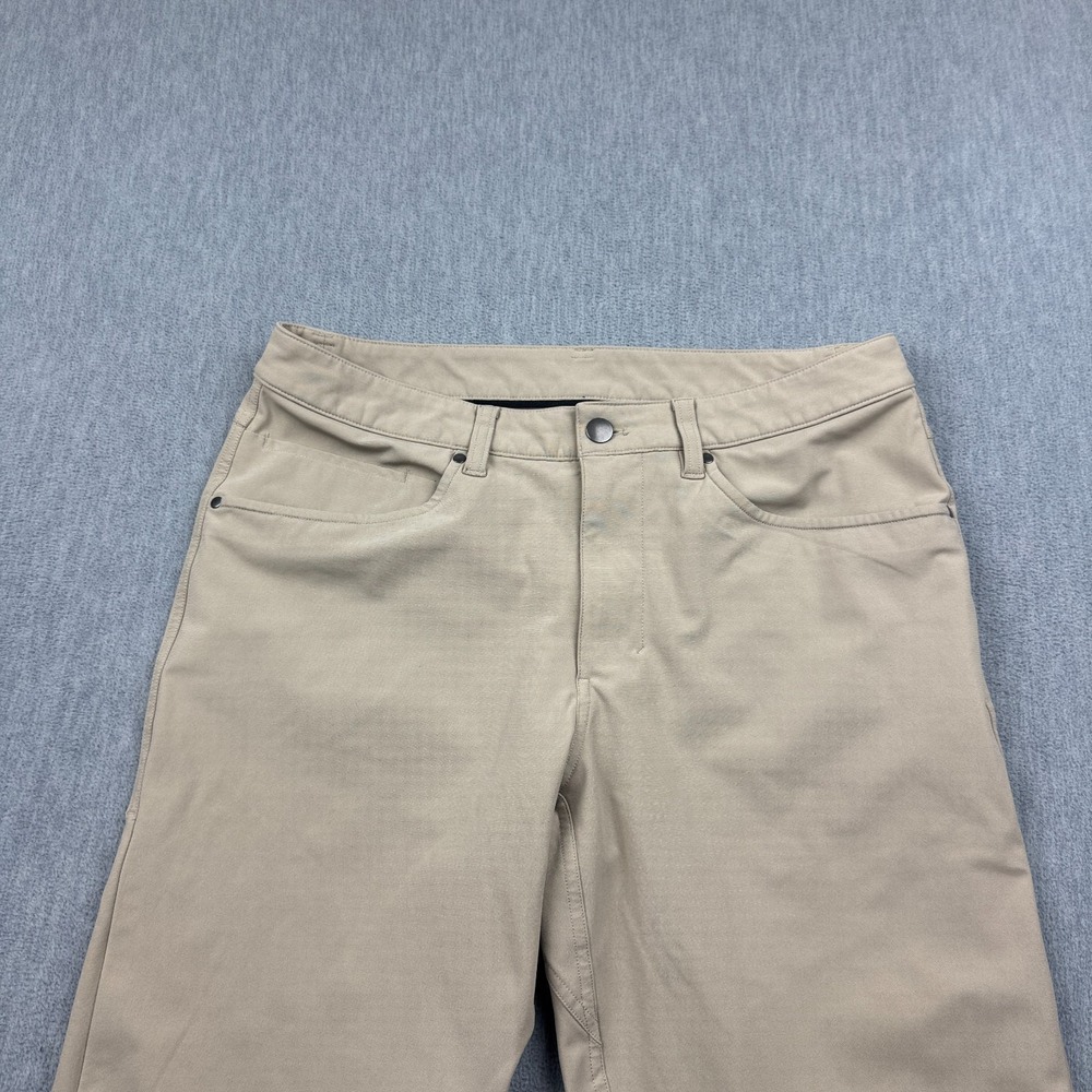 Lululemon Pants Mens 31 Brown ABC Pant Classic Warpstreme 31" Chino M5967S - Picture 2 of 13